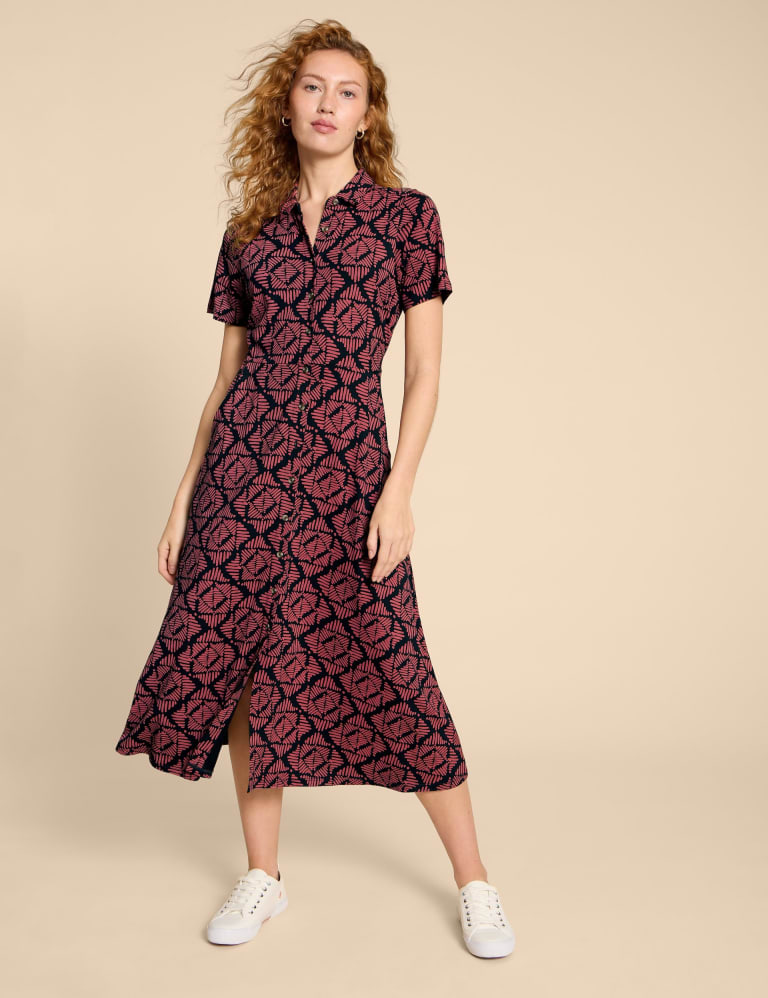 White stuff wrap dress best sale