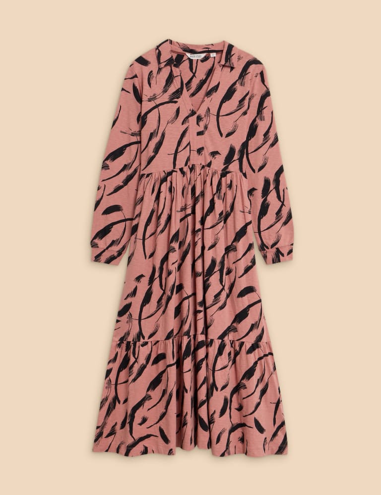 M&s animal print shirt dress outlet
