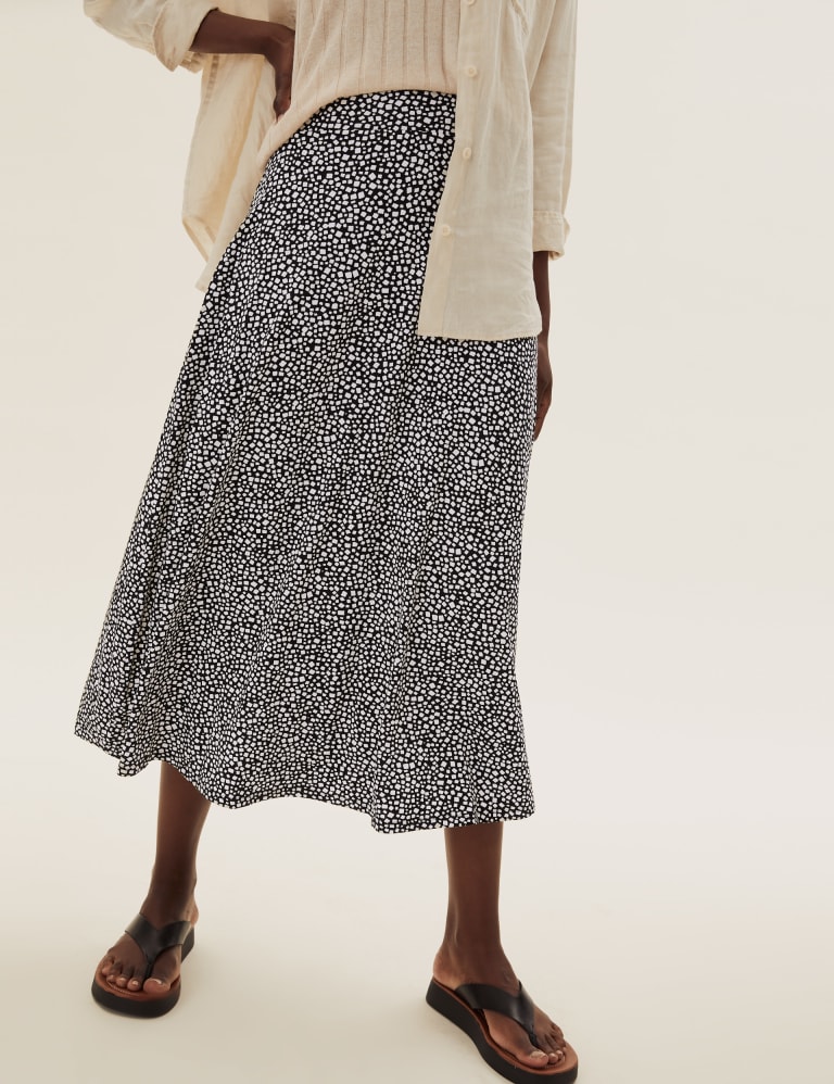 Black skater skirt m&s sale