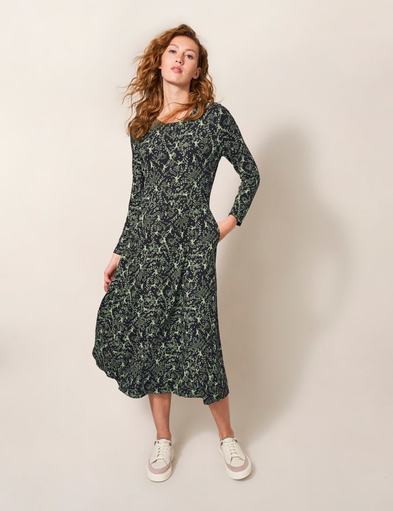 White stuff shop midi dress