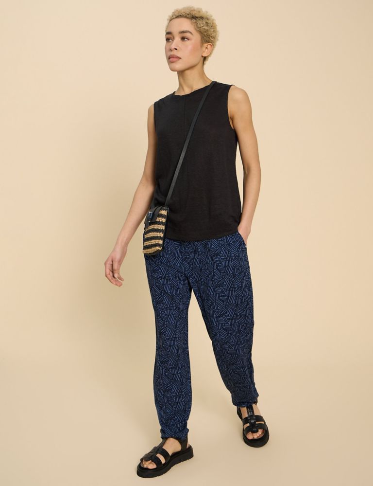 Jersey Printed Trousers 1 of 6