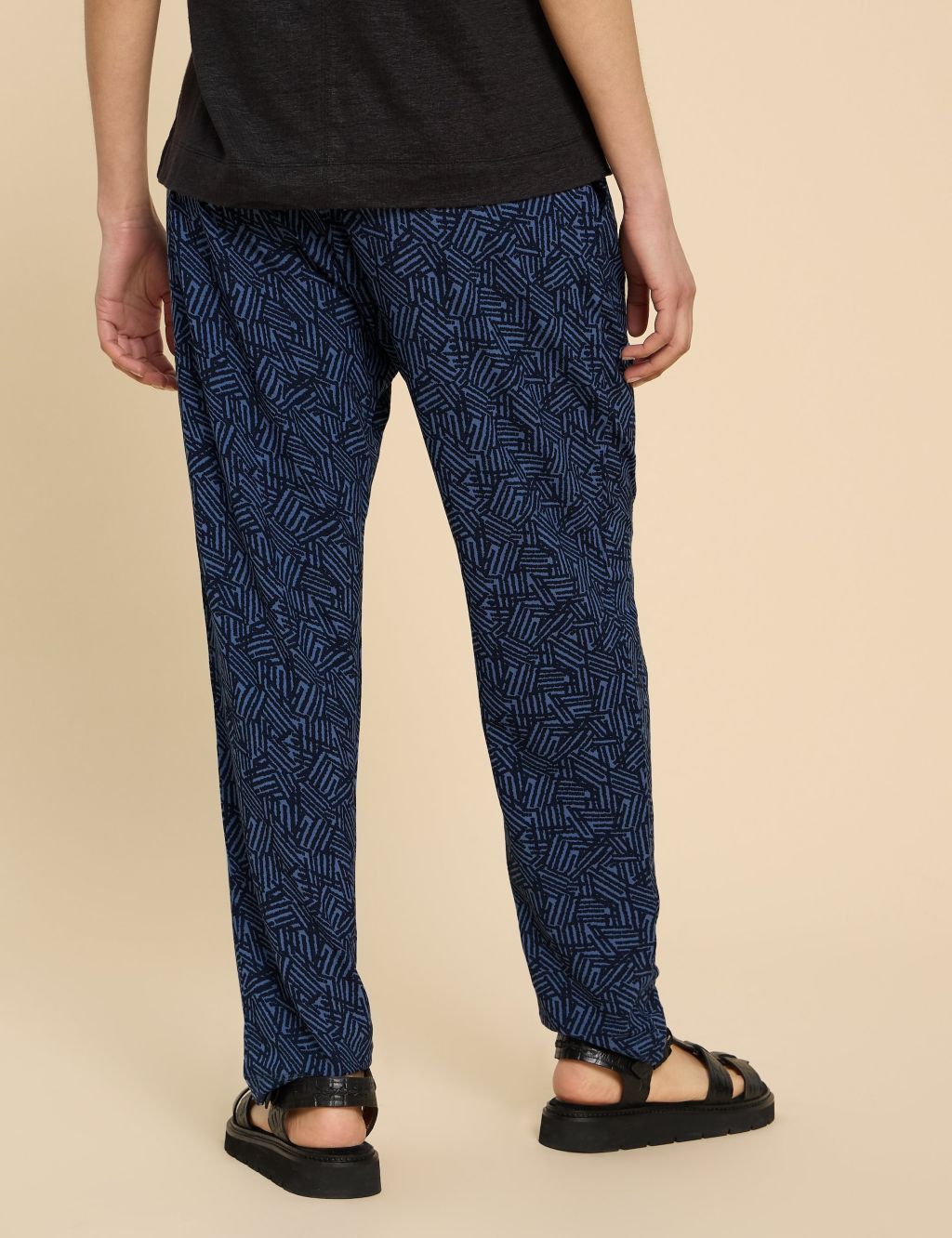 Jersey Printed Trousers 4 of 6