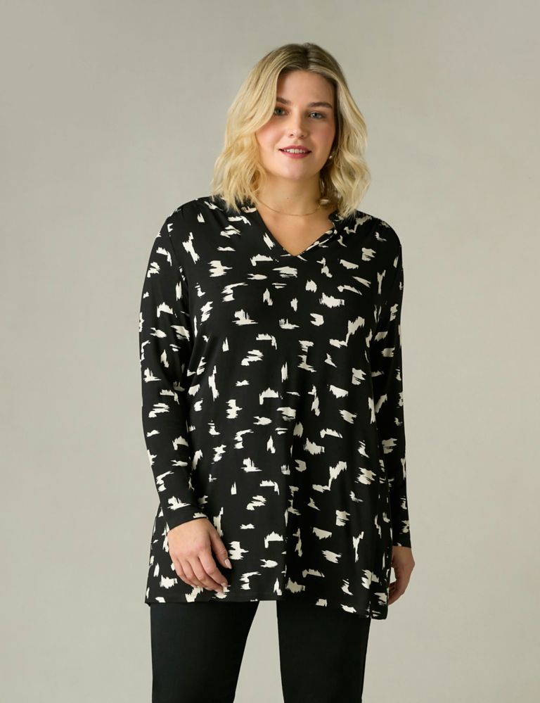 Jersey Printed Tunic 1 of 6