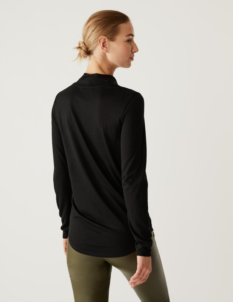 M&s black polo neck discount