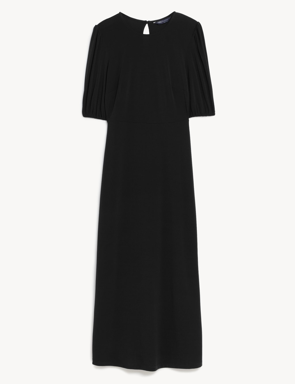 Jersey Round Neck Midi Tea Dress M&S Collection M&S
