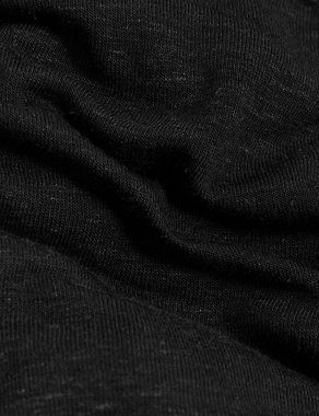 Jersey Short Sleeve Midi Shift Dress Image 2 of 3