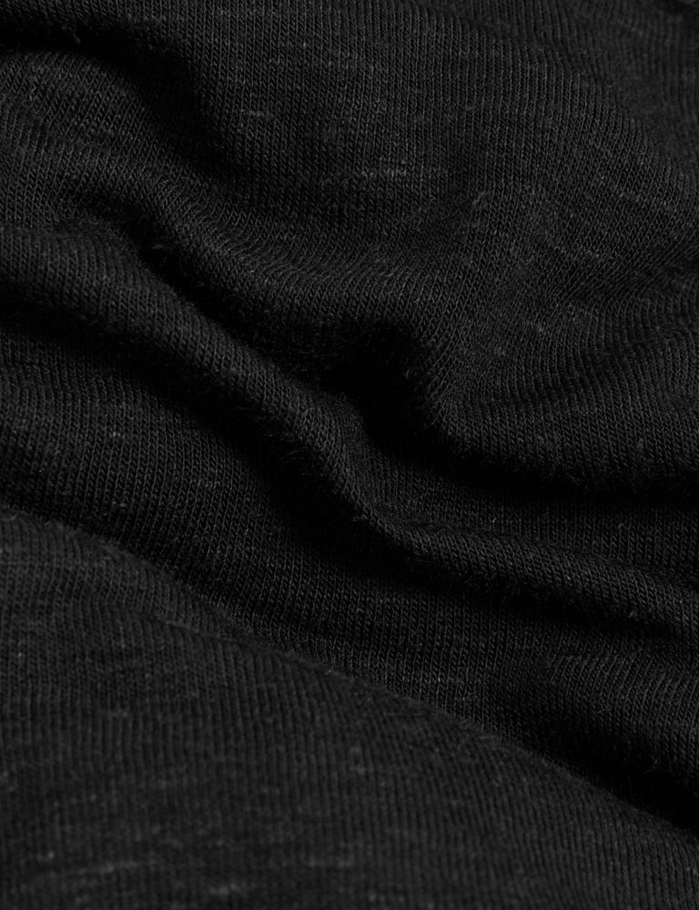 Jersey Short Sleeve Midi Shift Dress 3 of 3