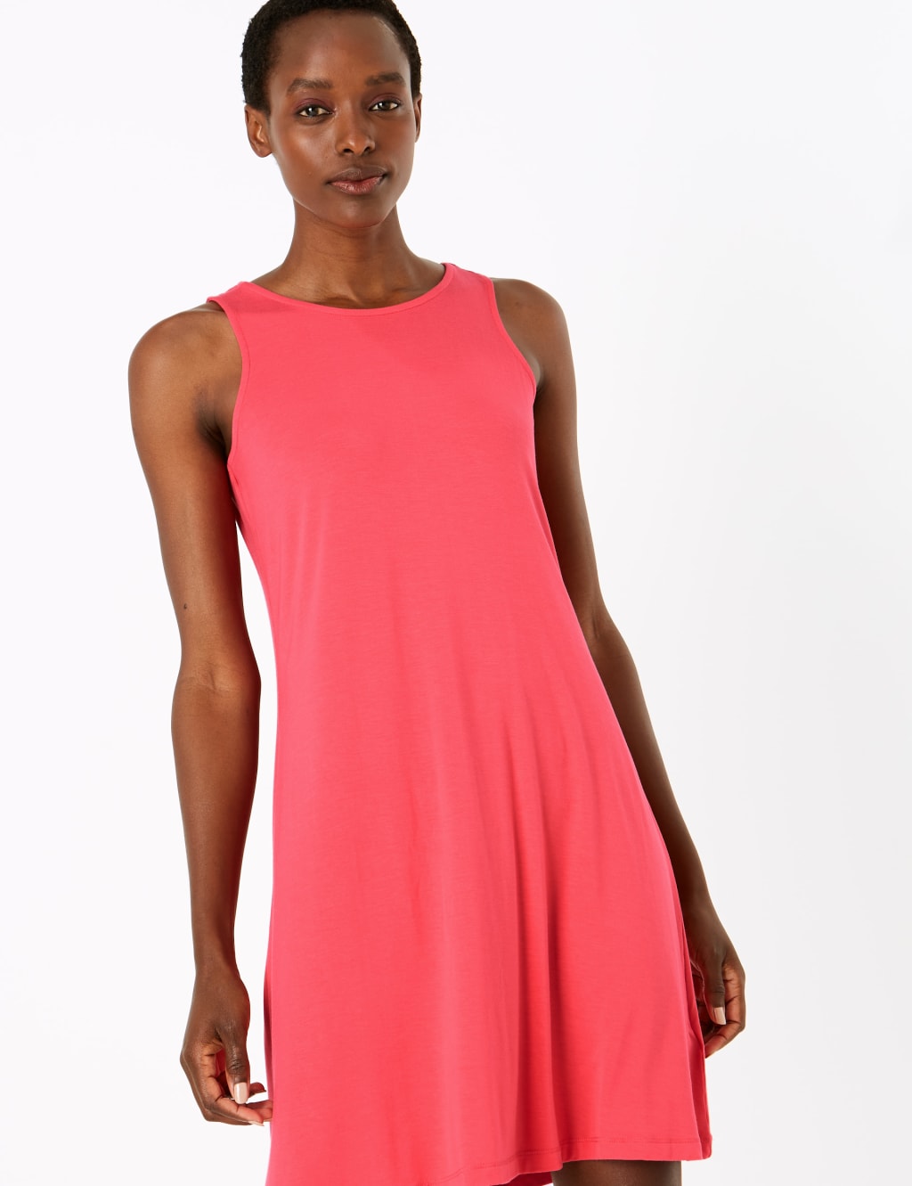 Old navy sleeveless jersey swing dress on sale