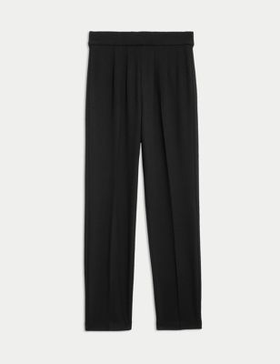 Jersey Slim Fit Ankle Grazer Trousers  Image 2 of 5