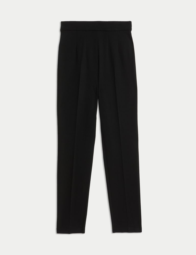 Buy Jersey Slim Fit Ankle Grazer Trousers | M&S Collection | M&S