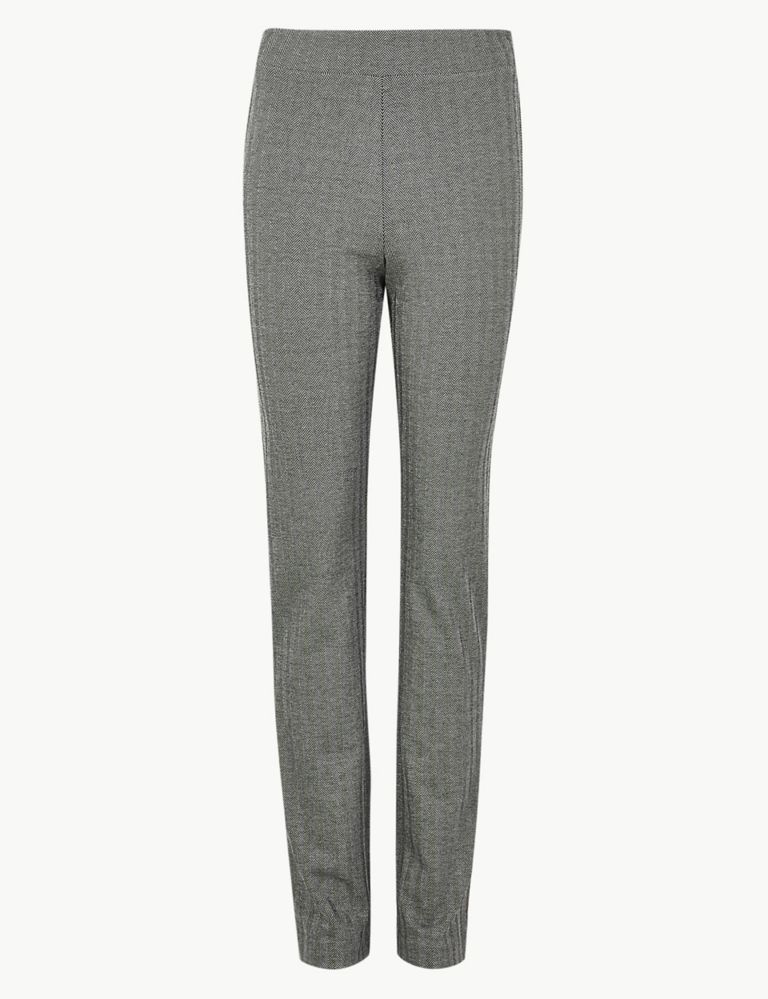 Jersey Slim Fit Ankle Grazer Trousers 1 of 4