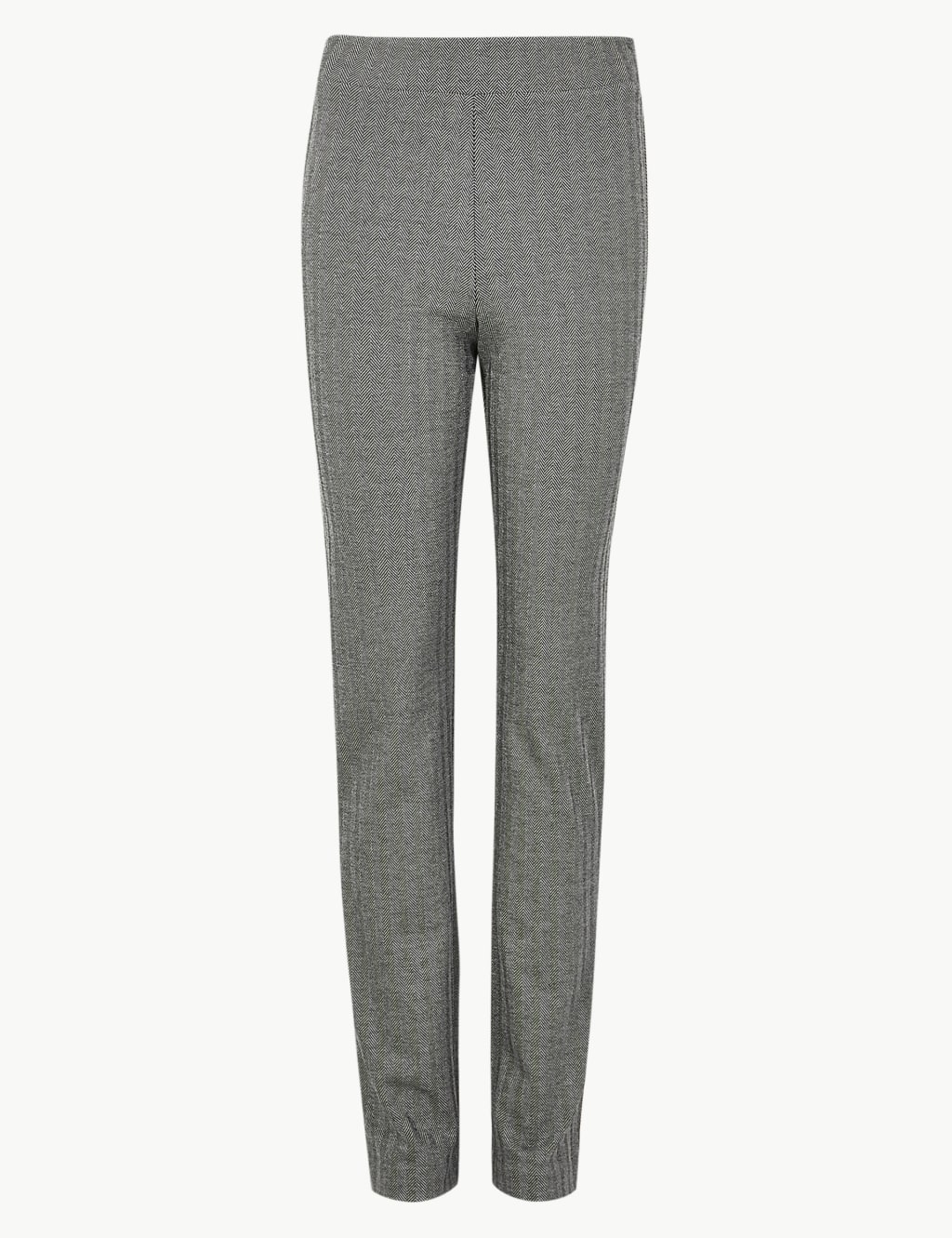 Jersey Slim Fit Ankle Grazer Trousers M&S Collection M&S