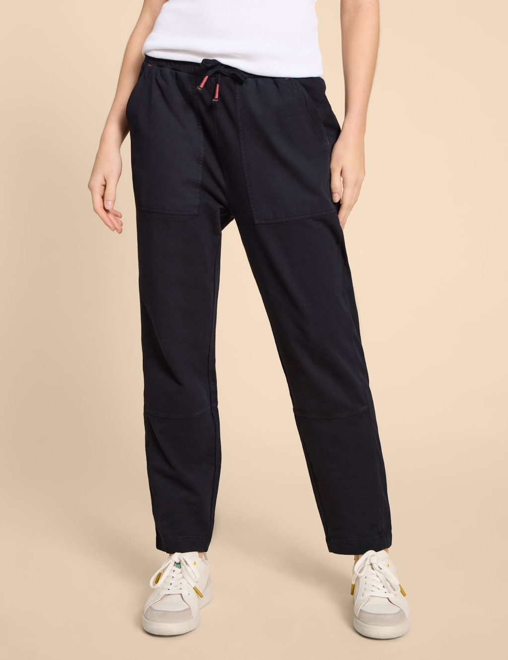 Jersey Slim Fit Joggers White Stuff M S