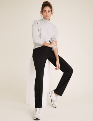 m&s ladies black joggers