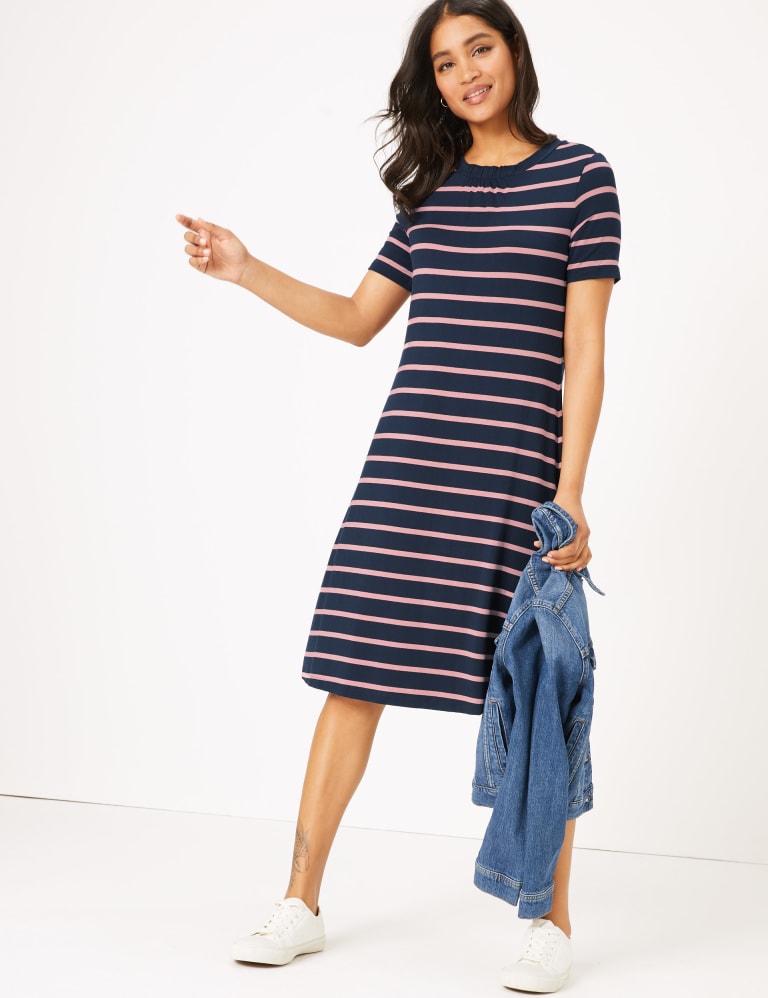 M&s jersey swing dress sale