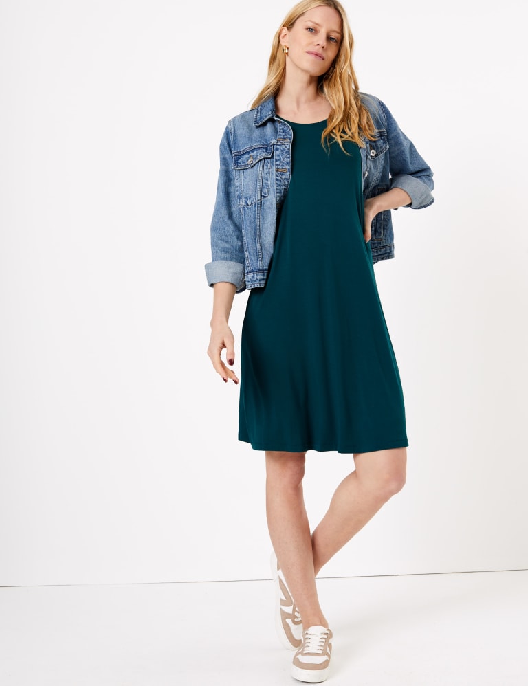 Jersey Swing Dress M S Collection M S