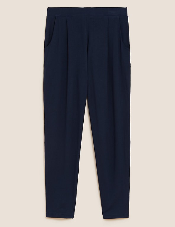 Jersey Tapered Ankle Grazer Trousers Image 1 of 1