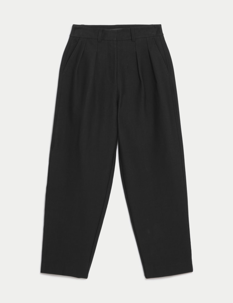 H & m black trousers sale