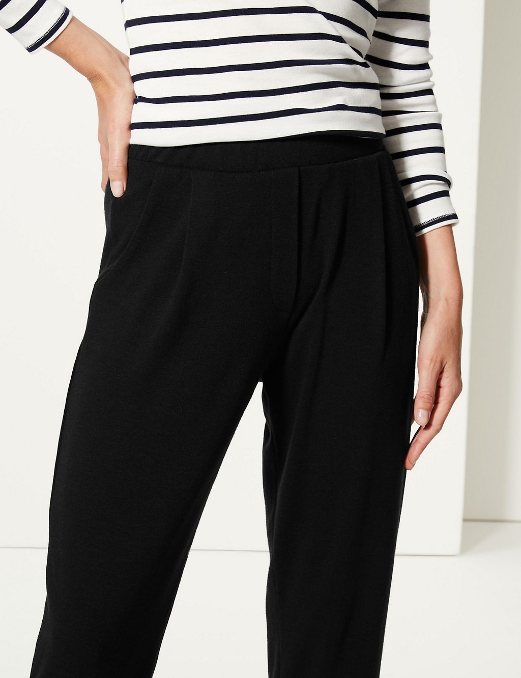 Jersey Tapered Leg Trousers 7 of 7