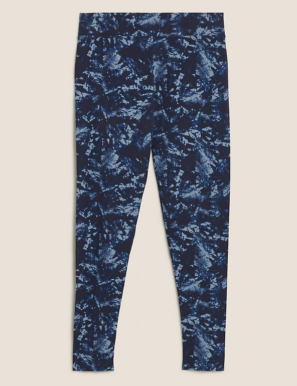 Jersey Tie Dye High Waisted Leggings Image 1 of 1