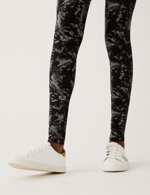 Jersey Tie Dye High Waisted Leggings, M&S Collection