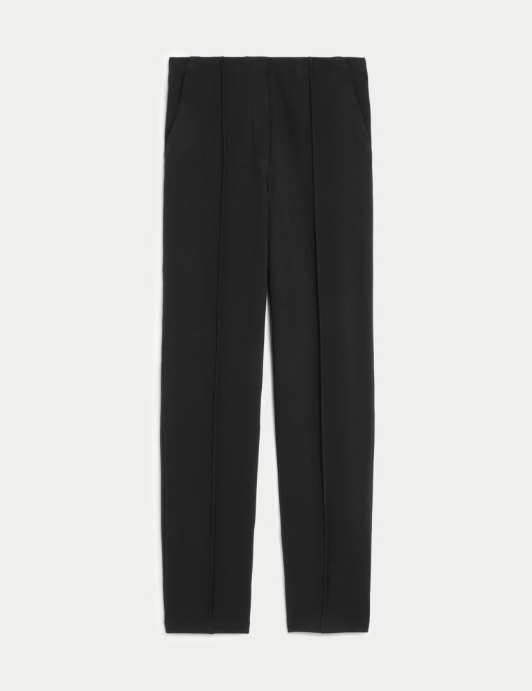 Jersey Twill Straight Leg Trousers 2 of 5