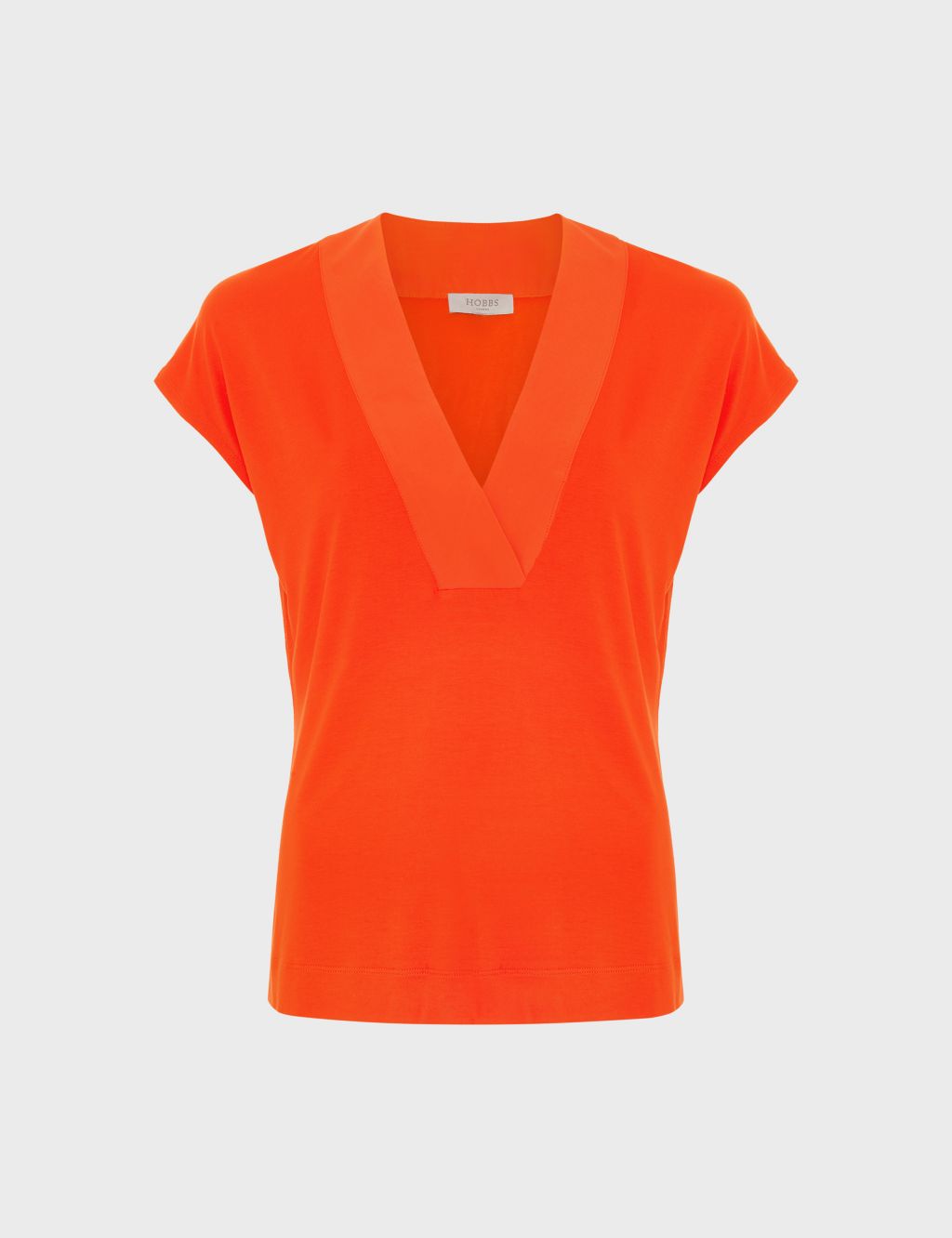 Jersey V-Neck Top 1 of 5