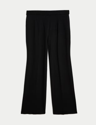 Jersey Wide Leg Trousers with Stretch Image 2 of 5