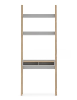 Jones Grey Ladder Desk Storage Loft M S