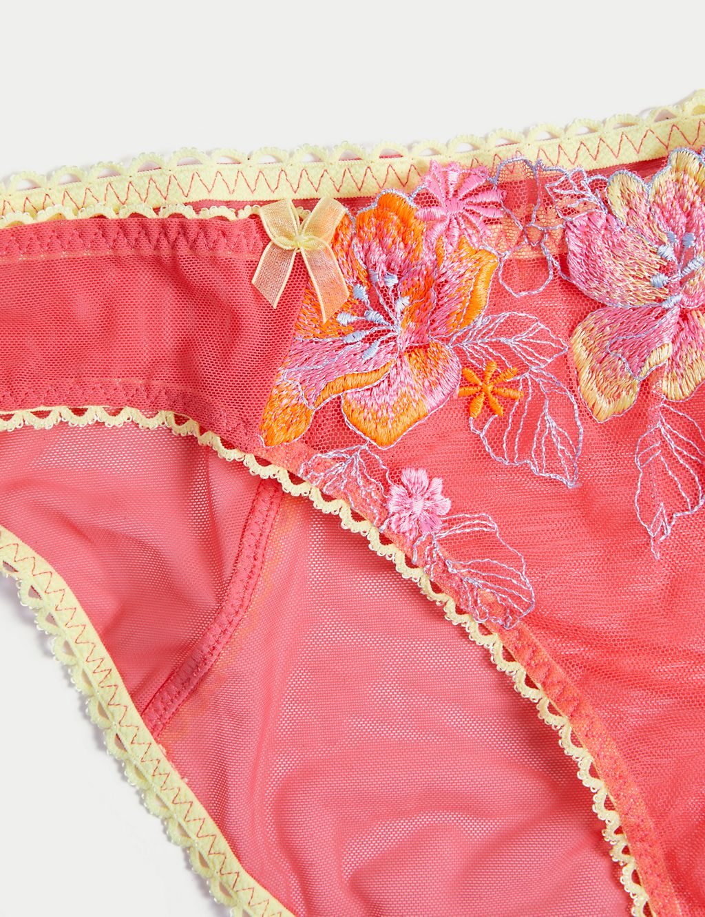 Josefine Embroidered High Leg Knickers 5 of 5