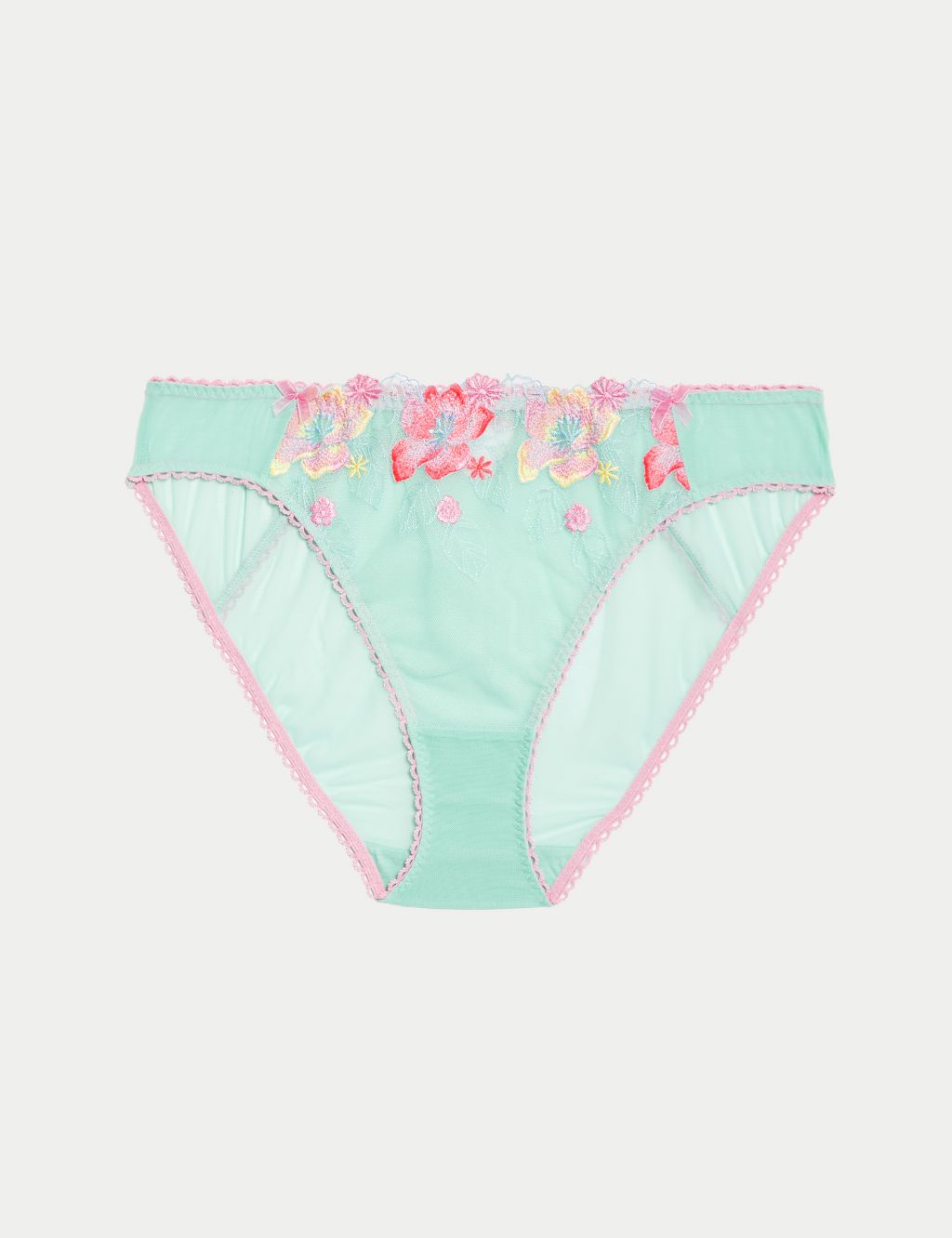 Josefine Embroidered High Leg Knickers 1 of 6