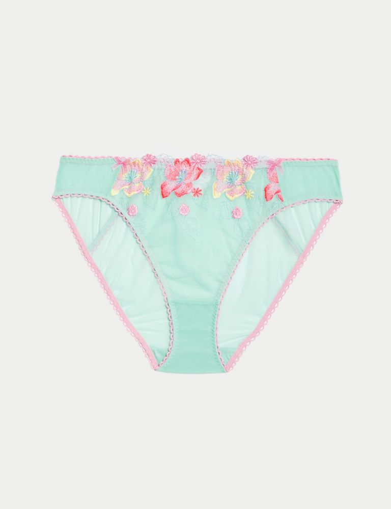 Josefine Embroidered High Leg Knickers 2 of 6
