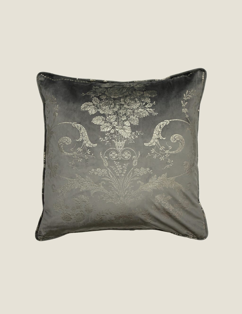 Josette Metallic Cushion Laura Ashley M S