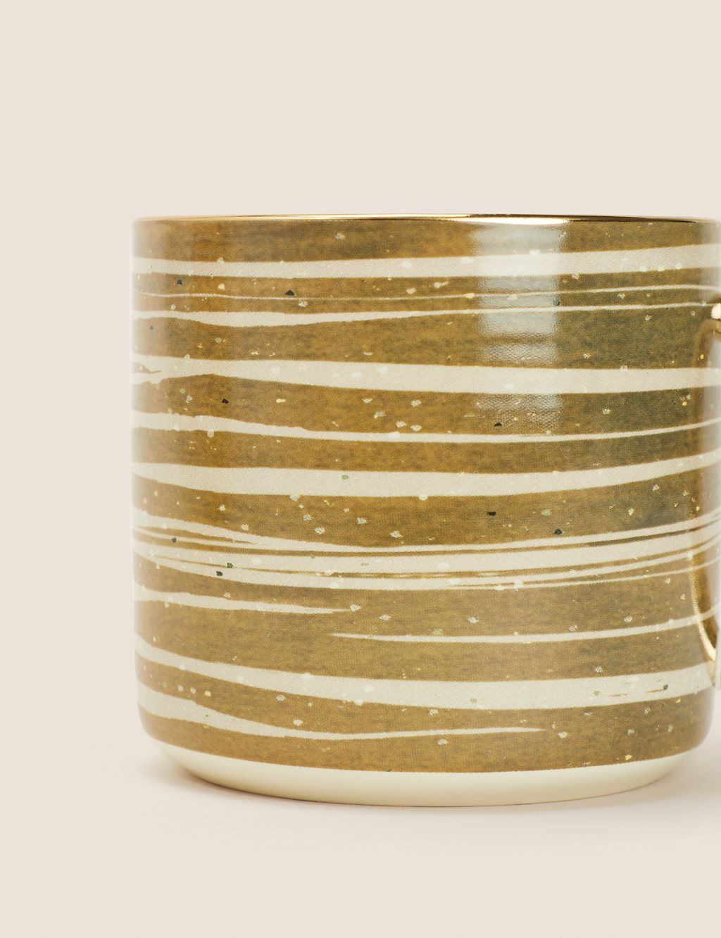 Jumbo Organic Stripe Mug 1 of 3