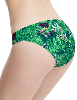 Bird Print Hipster Bikini Bottoms, M&S Collection