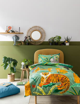 Childrens Jungle Bedding 3d mon