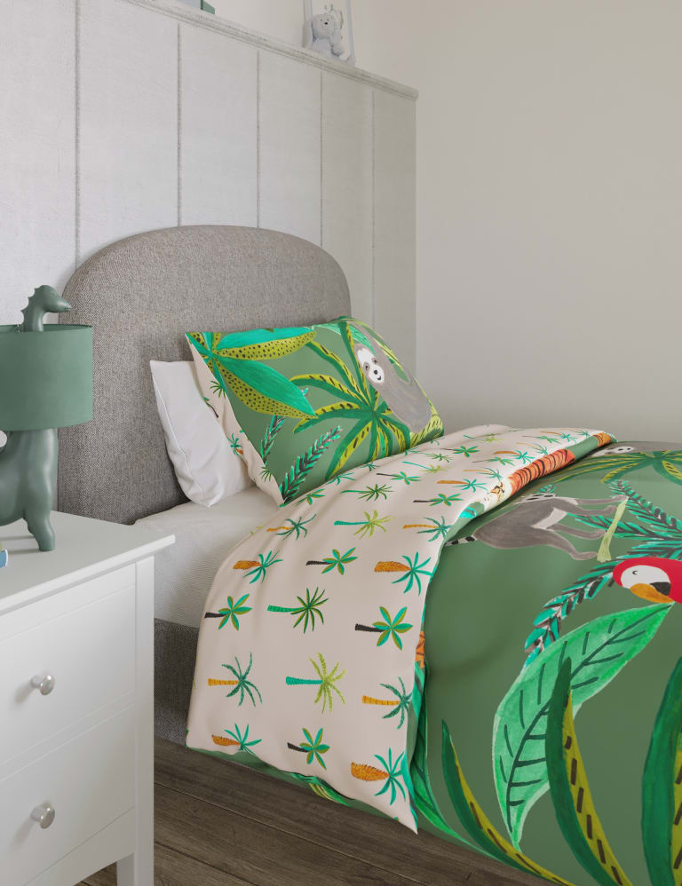 Jungle themed twin store bedding