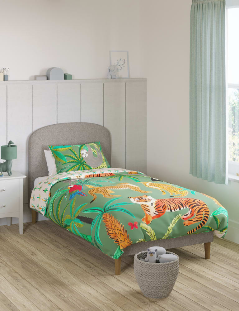 Kids jungle bedding sales