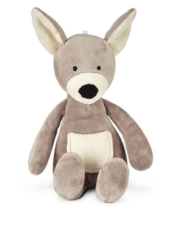 Kangaroo Rattle Soft Toy Image 1 of 2