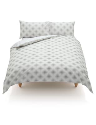 Keep Cool & Sleepwell Ikat Print Bedding Set M&S