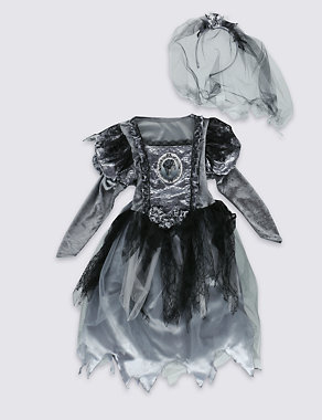 Kid’s Corpse Bride Dress Image 2 of 4