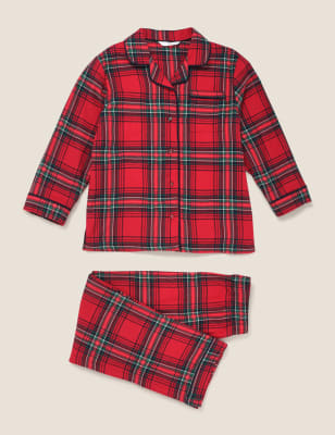 Children's discount tartan pyjamas