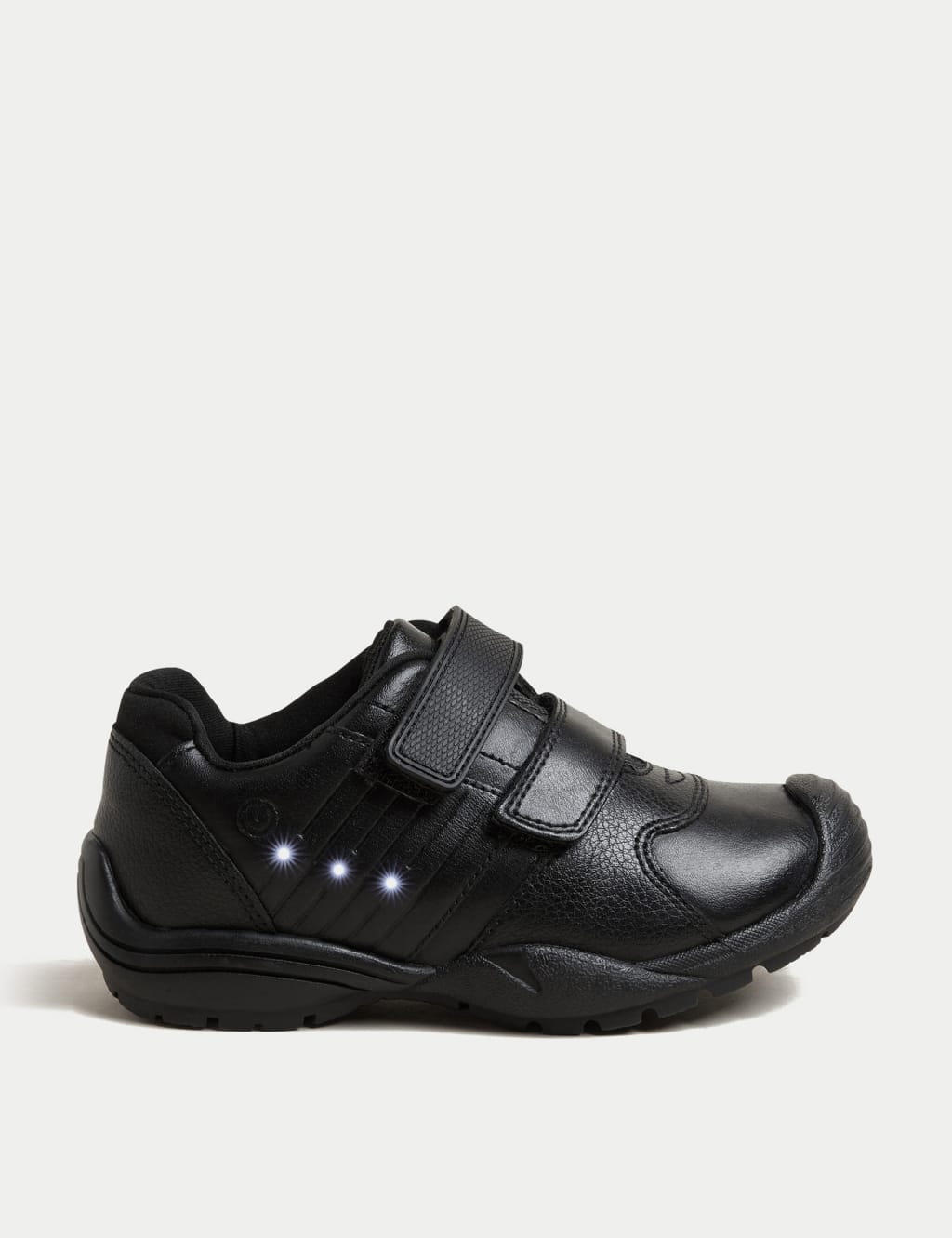 Clarks flashing deals school shoes