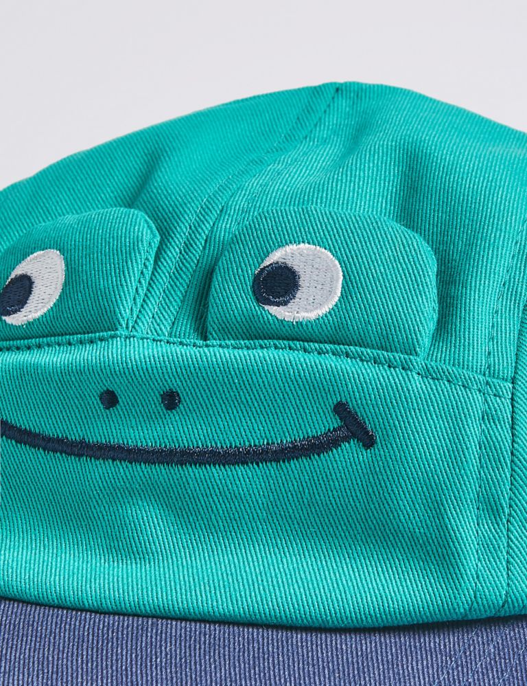 Kids’ 2 Pack Frog Cap & Bucket Hats (0-6 Years) 4 of 4