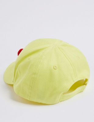 Kids’ 2 Pack Pure Cotton Lemon & Cherry Baseball Caps (6 Months - 6 Years) Image 2 of 5