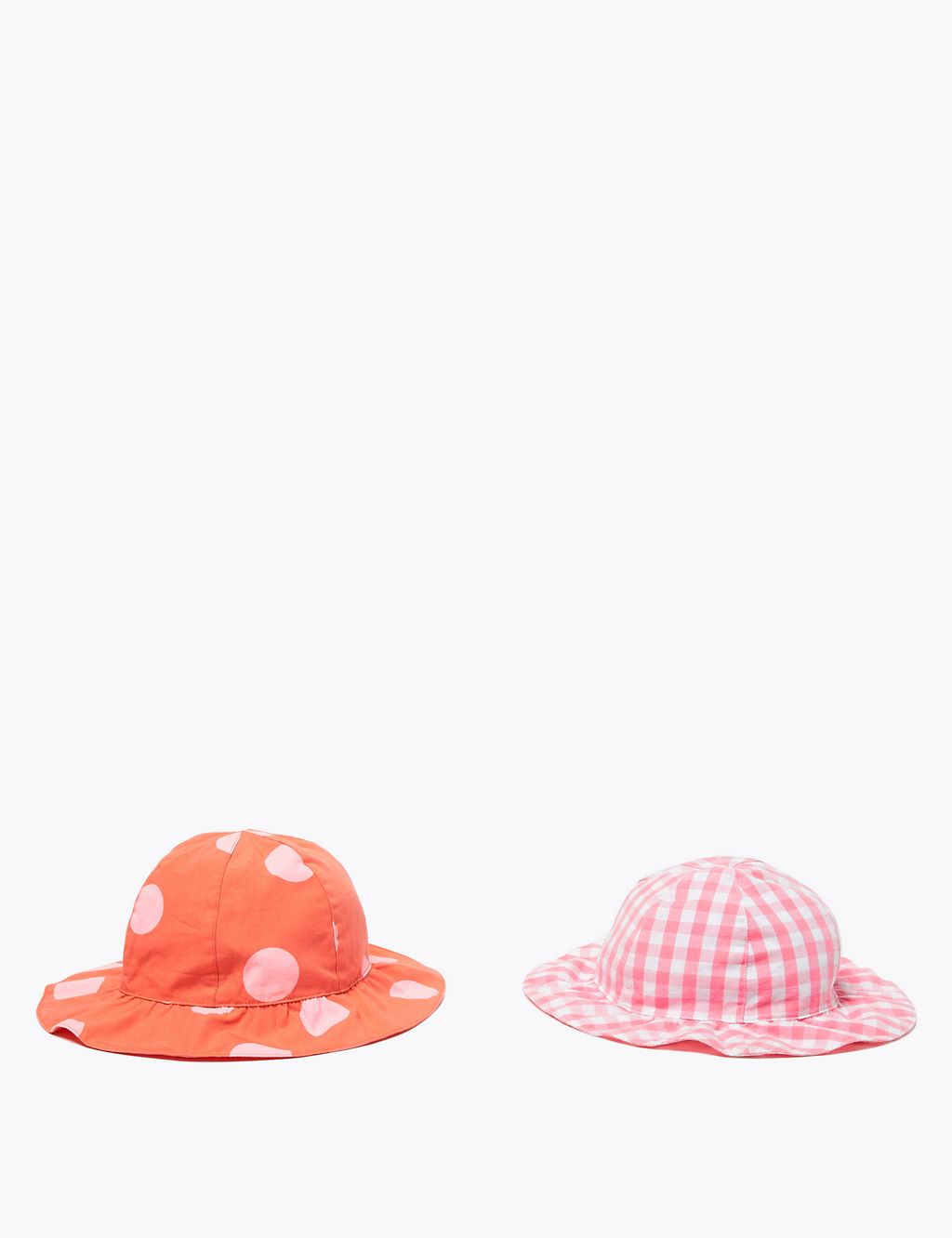 Kids' 2 Pack Pure Cotton Patterned Sun Hats (1-6 Yrs) 3 of 6
