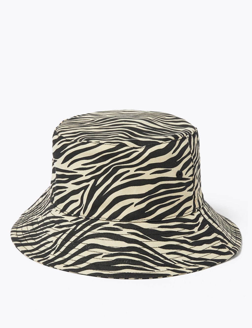 Kids' 2 Pack Pure Cotton Zebra Sun Hats (6-14 Yrs) 2 of 5