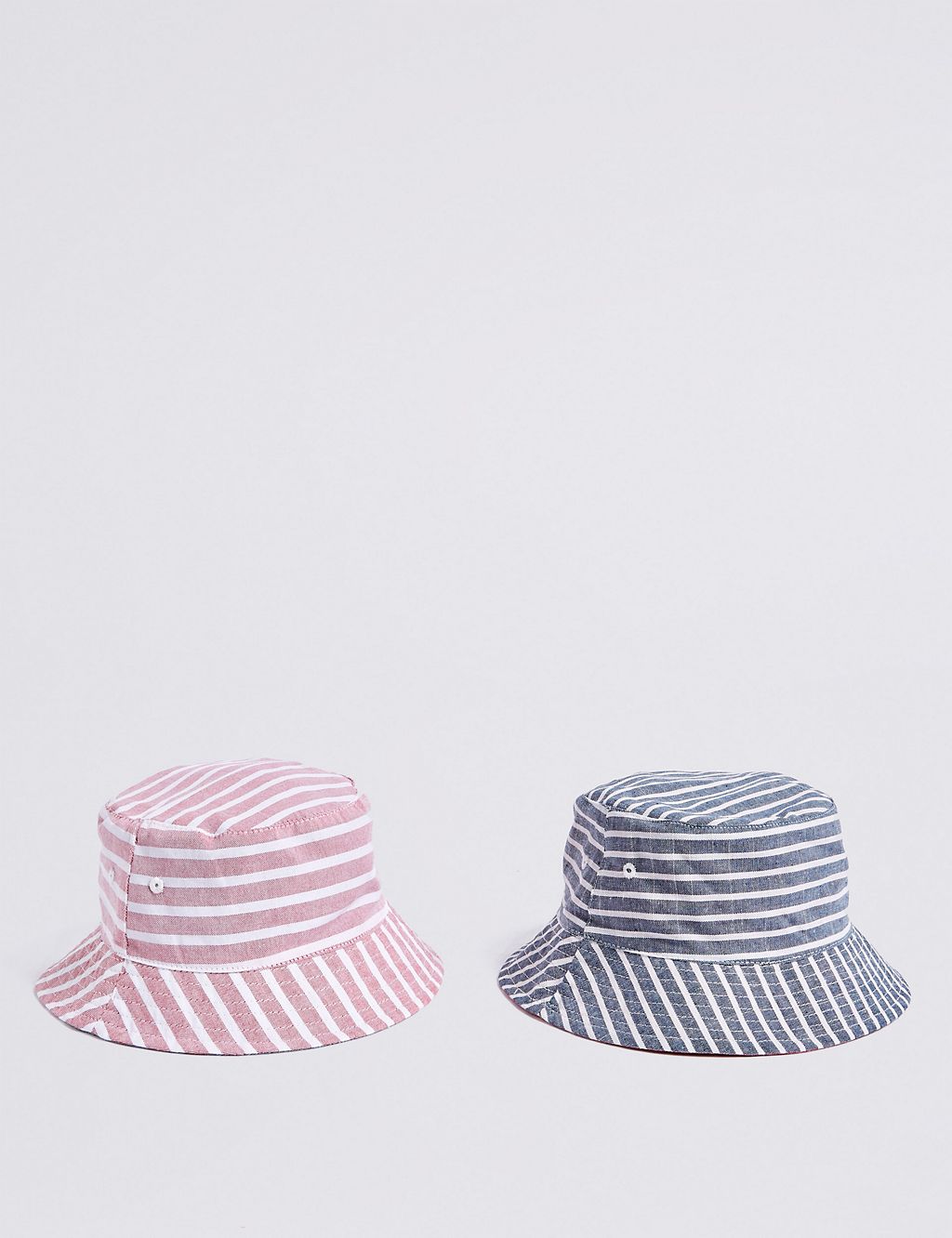 Kids’ 2 Pack Reversible Hats (3 Months - 6 Years) 1 of 6
