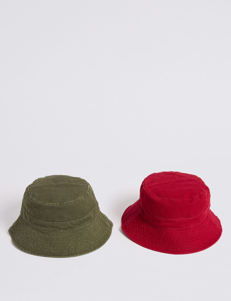 Kids’ 2 Pack Summer Hats (3-14 Years) 1 of 2