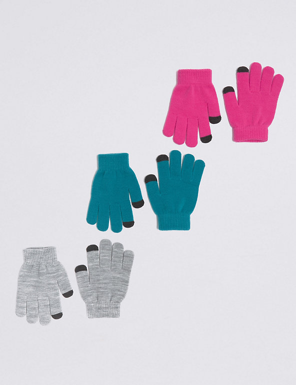 Kids’ 3 Pack Magic Gloves Image 1 of 1